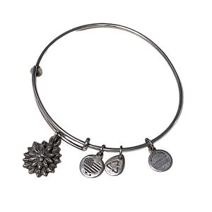 Alex and Ani Flower Expandable Bracelet